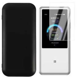Dual - Function Case with Flexible Soft Screen Protector for ZTE U60 Pro (Black)