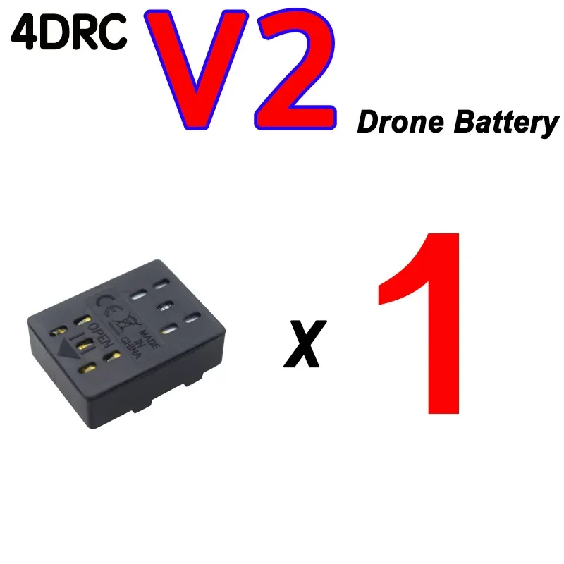 ตัวเลือกสินค้า แบตเตอรี่ Lipo 3.7V 700mAh สำหรับโดรน 4DRC V2 Mini