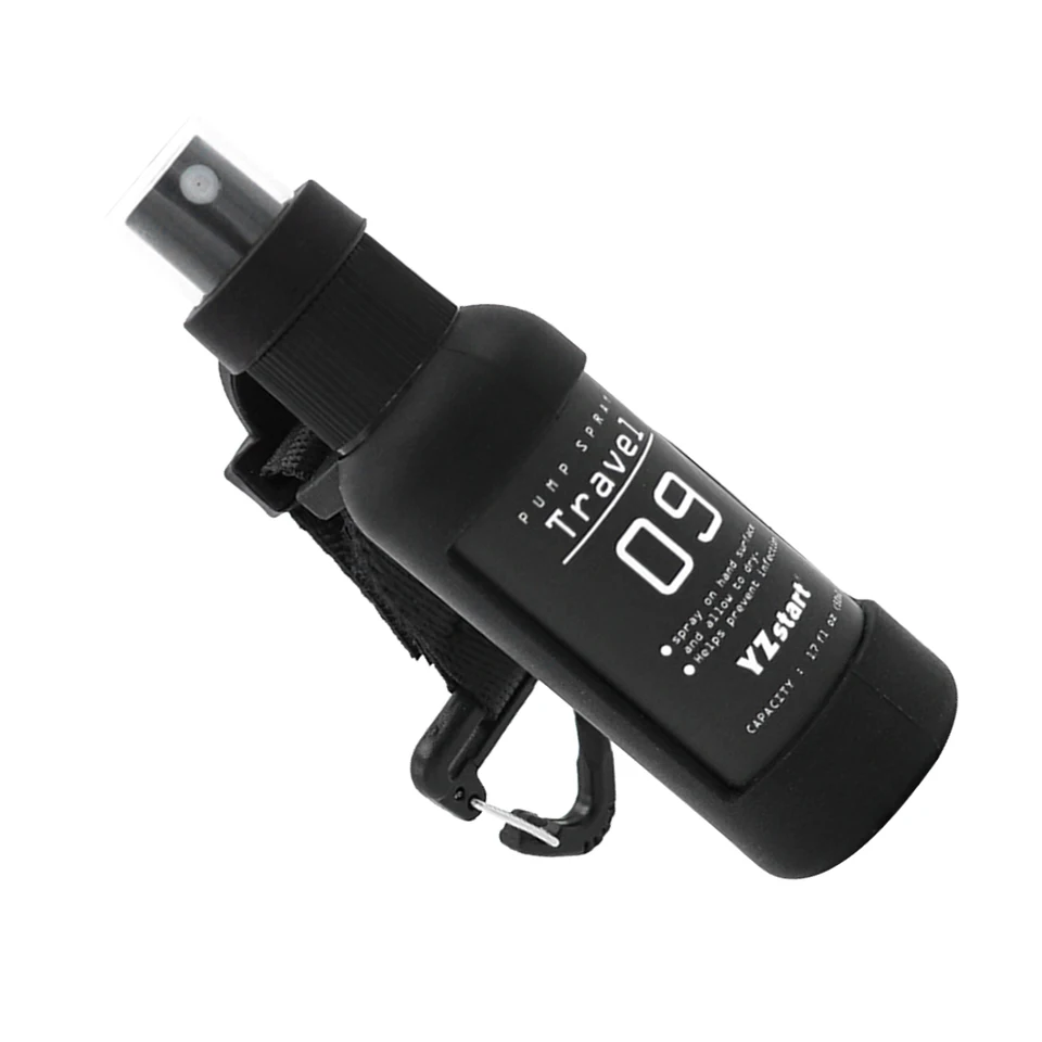 50ml Refillable Fine Mist Spray Bottle with Hook