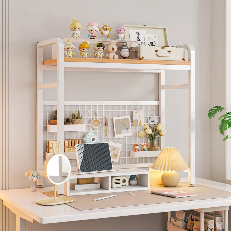 Desktop Grid Bookshelf Organizer 2