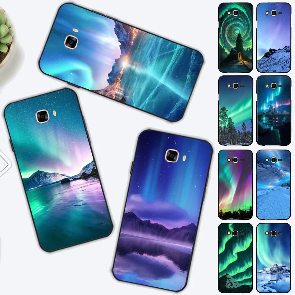 Custodia Per Telefono Arctic Polar Lights Per Samsung J 7 Plus 7Core J7 Neo J6 Plus Prime J6 J4 J5 Cover Per Cellulare