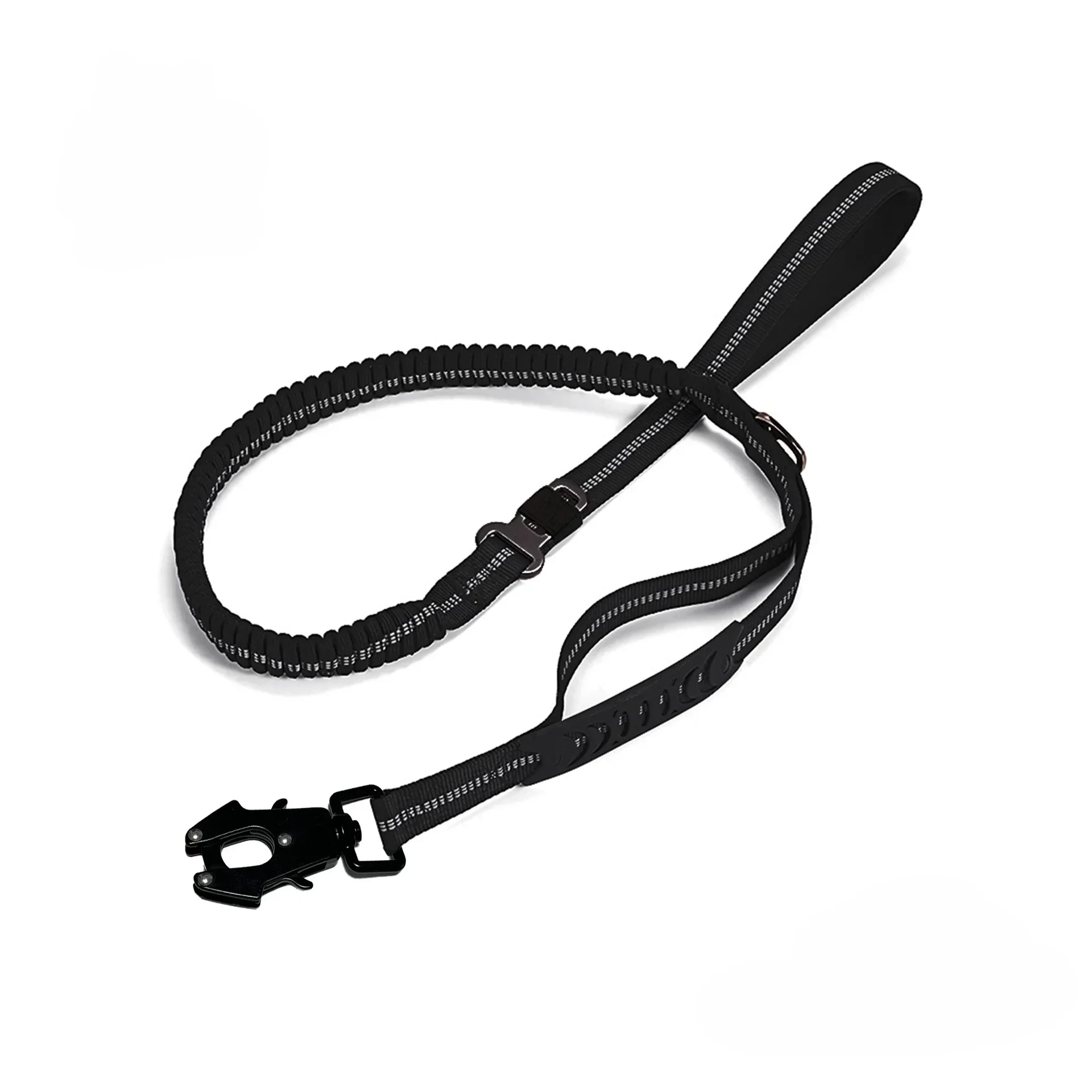 Durable Reflective Dog Leash with Traffic Control and Comfort Grip Handles