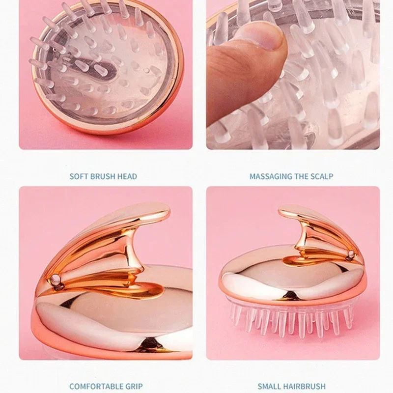 New 1 Pack Upgrade Soft Shampoo Brush Head Massage Brush Massage Comb Shampoo Anti-Dandruff Anti-Itching Head Grabber