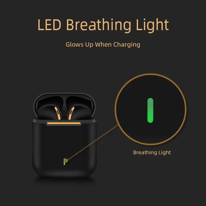 NEW Original J18 TWS Bluetooth Headphones Stereo True Wireless Headset Earbuds In Ear Handsfree Earphones Buds For Mobile Phone 5