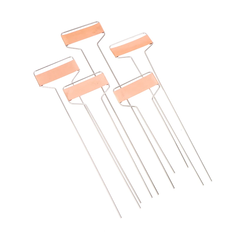 5Pcs 4/6/8/10/11.5 Inch High Copper Plate Metal Plant Labels Garden Stake Tags Reusable Planting Gardening Markers Garden Decor