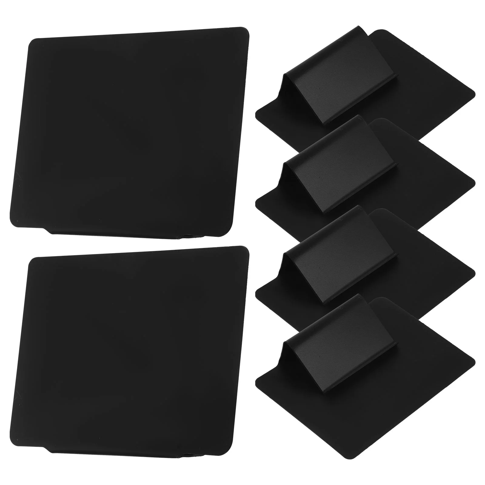 

6 Pcs Blackboard Price Tag Drawing Signs Food Labels for Party Buffet Writing Boards Hanging Pvc Blackboards Menu Message