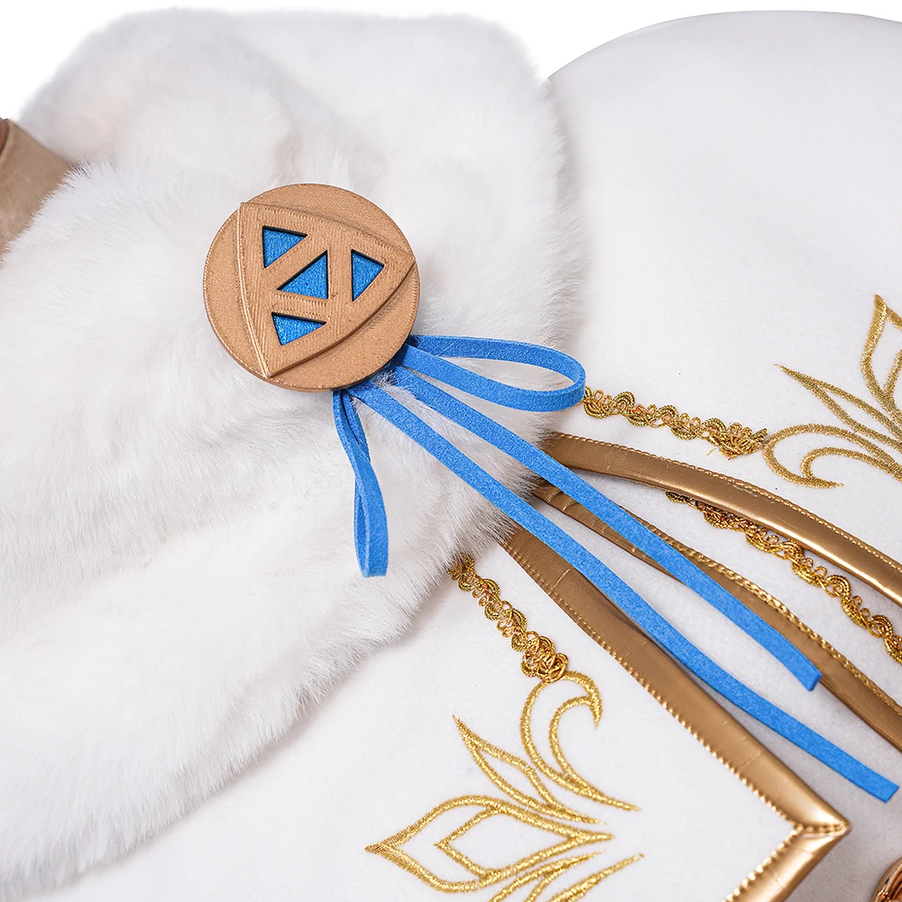 Generic Winter Princess Warrior Cosplay Costume for Women (Unofficial/Unverified Character)