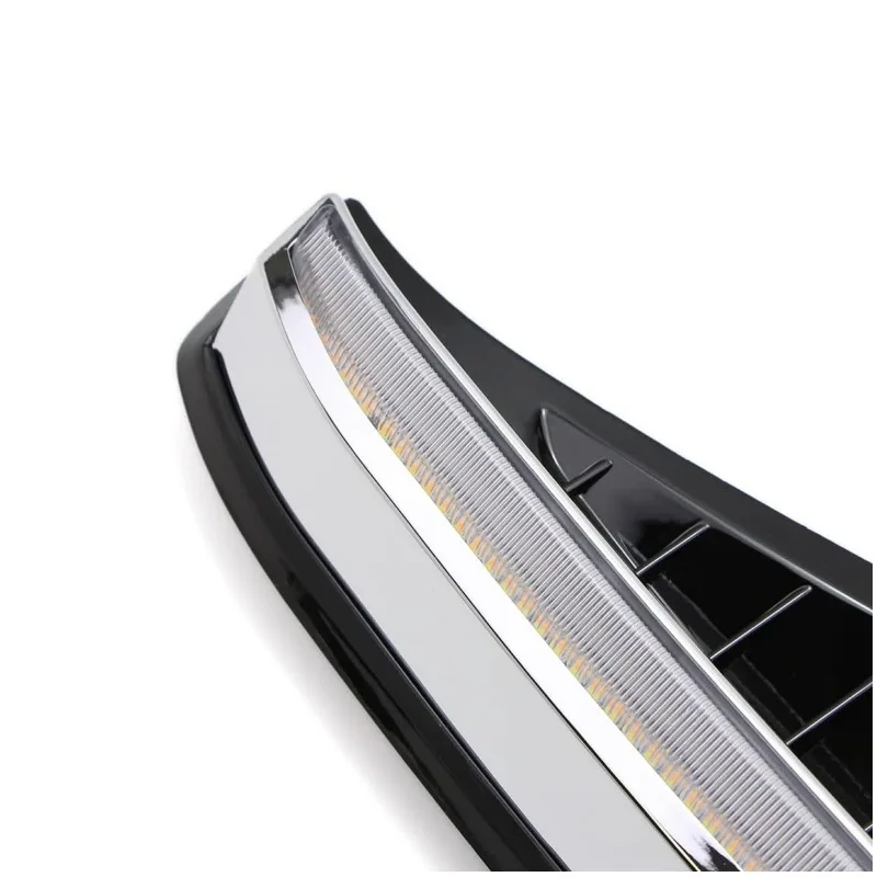 - Hilux Revo car light modification white yellow Hilux electroplated LED fog light daytime running DRL