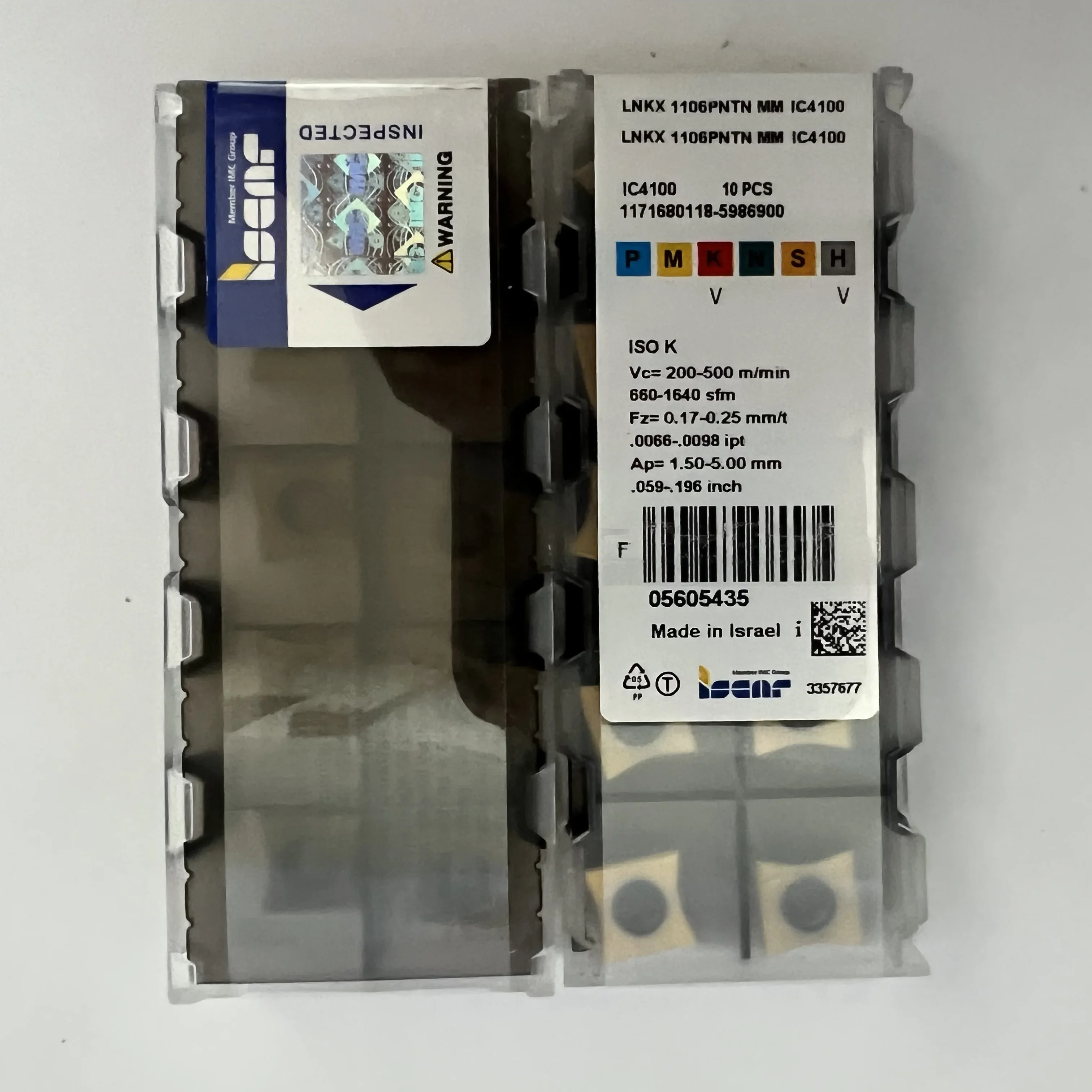 

ISCAR LNKX1106PNTNMM IC4100 CNC Blade
