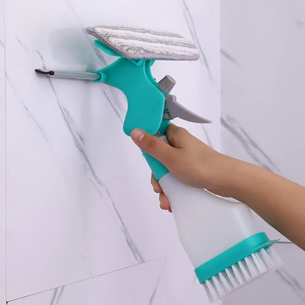 4-in-1 Multifunction Window Cleaner Kit With Spray Bottle