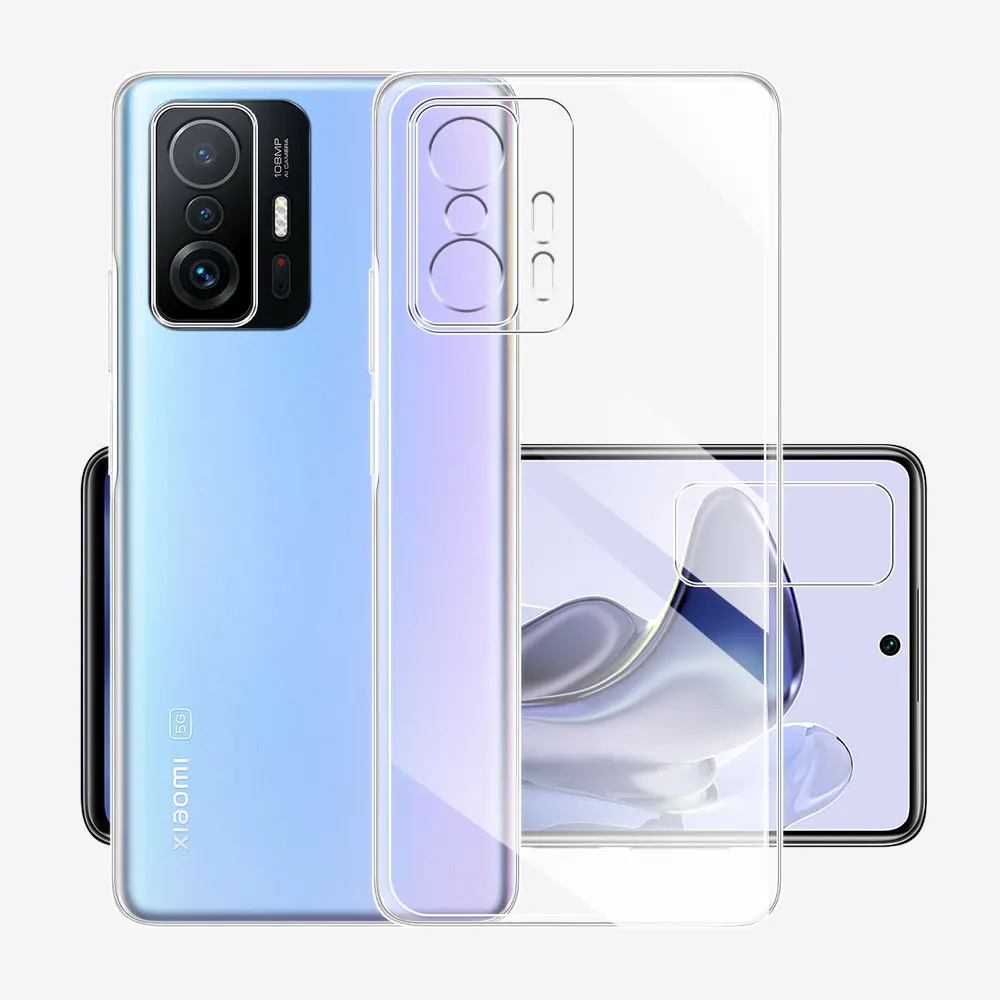 Clear Silicone Soft Phone Case - Ultra-Thin Transparent Bumper Cover