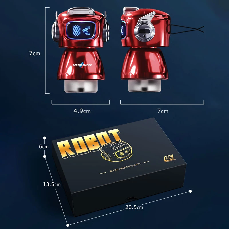 روبوت السيارة المعطر بالذكاء الاصطناعي، موزع العطو...