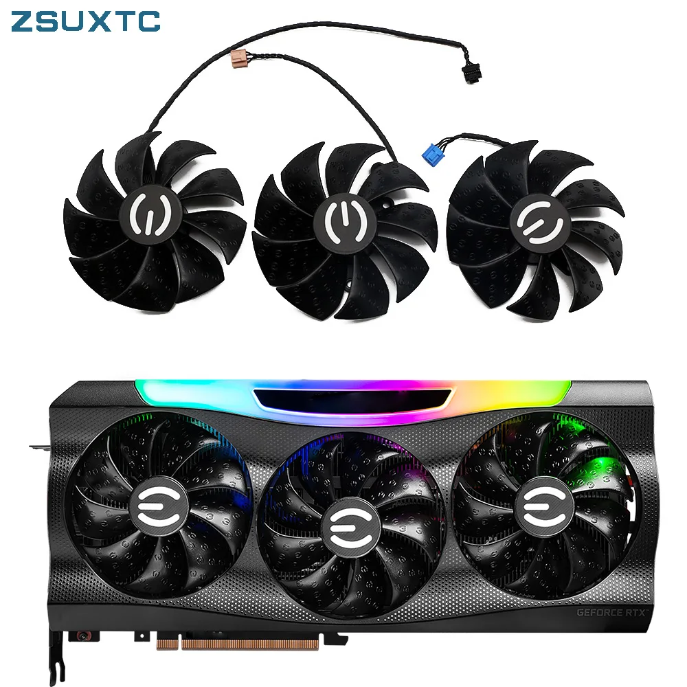 3070 Ftw3 New Original 87MM PLD09220S12H 4Pin Graphics Card Fans