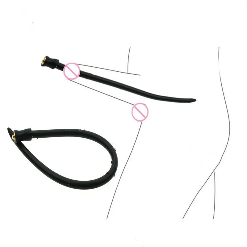 Urethral dilator silicone urethral dilator Urethral Catheter Sounding Plug Dilator Electro Stimulate Penis Plug Horse Eye Stick Electric Shock Accessories Adult Sex Toys