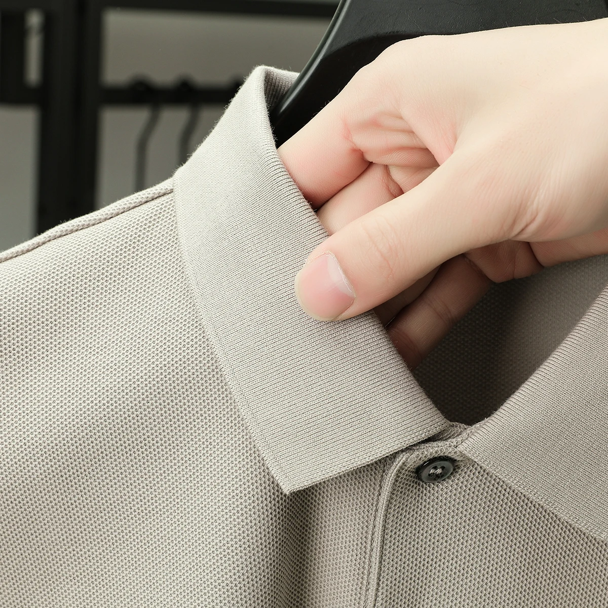 100% pure cotton luxury brand men's short sleeved polo shirt summer fashion stripe classic golf top casual silk business T-shirt 100 S6188be0c11ab46e9b41169e62b148be8n