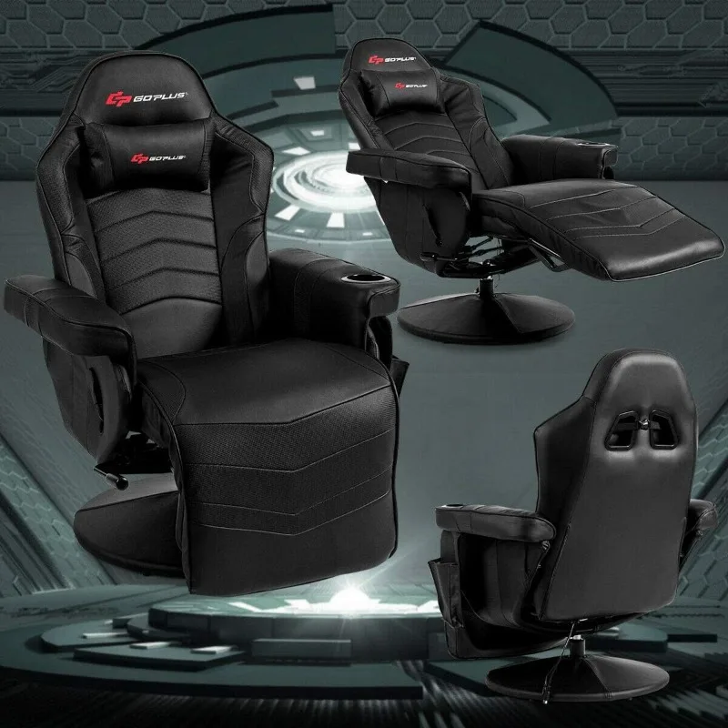 Cup Holder Goplus Gaming Chair Website Goplus Massage Gaming Chair