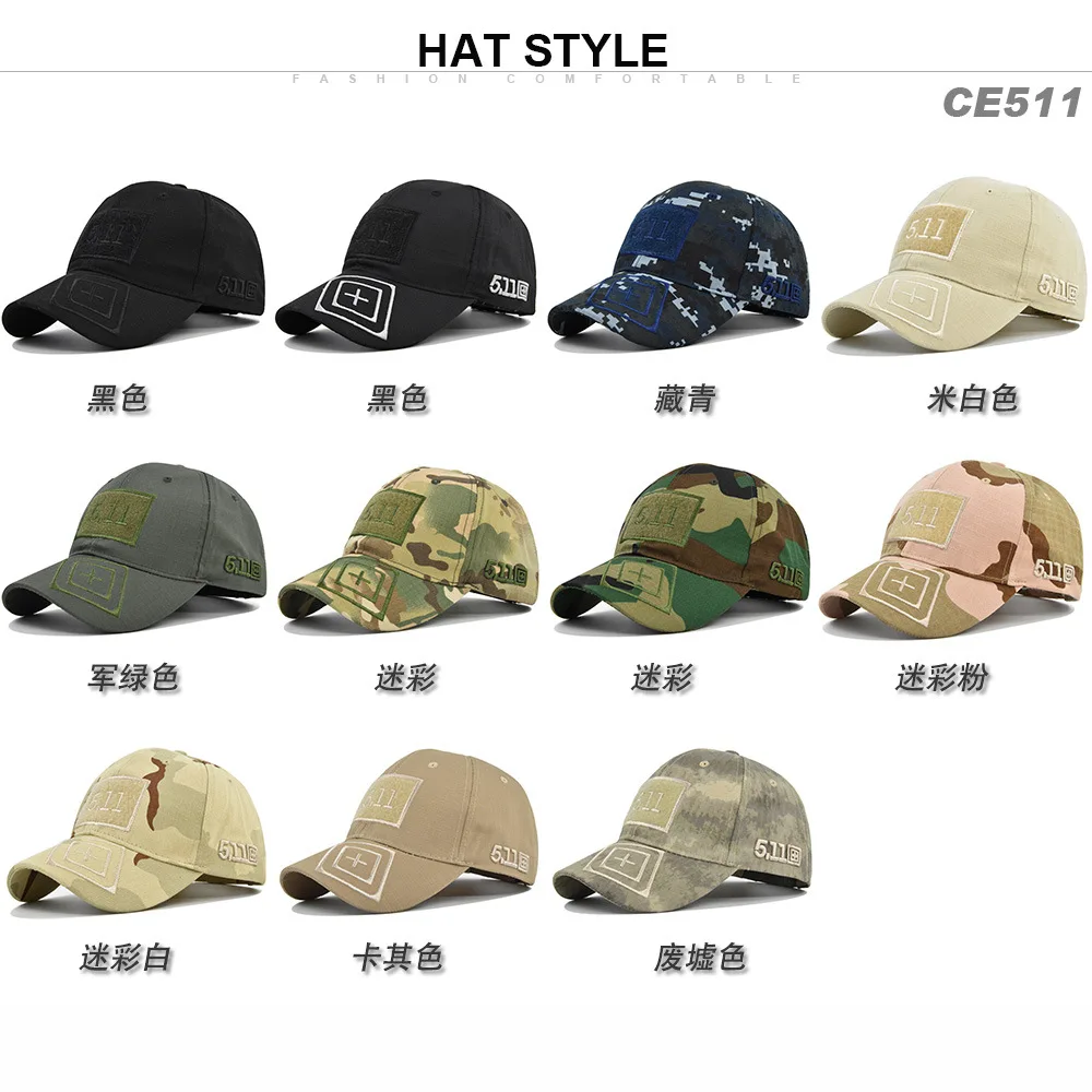 Tactical Baseball Caps For Men Cap Outdoor Camouflage Hunting Hiking CS Cotton Snapback Hat Trucker Summer Sun Hats