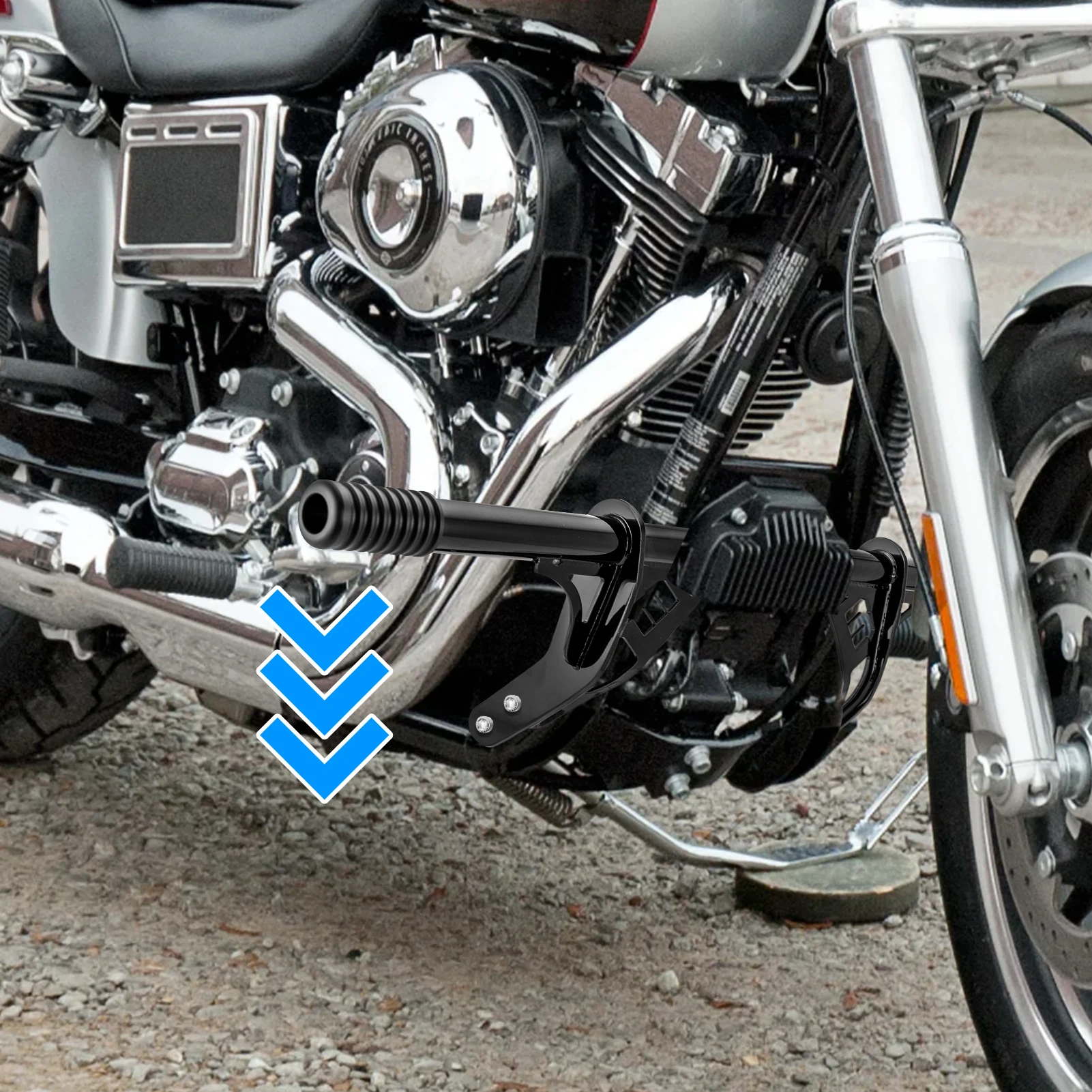 Barra De Choque Para Motocicleta, Protector De Motor De 1,25 "para