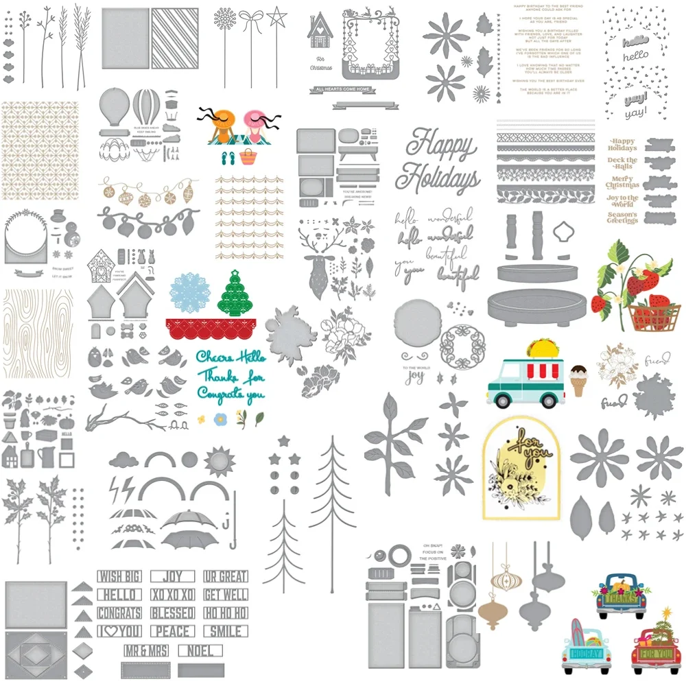 

Праздничные Вырубные штампы, горячая фольга, зеркальное украшение, тиснение, шаблон «сделай сам», поздравительная открытка ручной работы