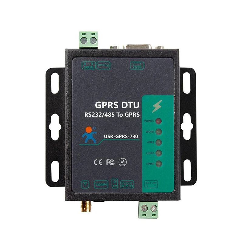 산업용 셀룰러 모뎀 USR GPRS232 730, GSM GPRS 직렬 이더넷 컨버터 지원, RS232, RS485