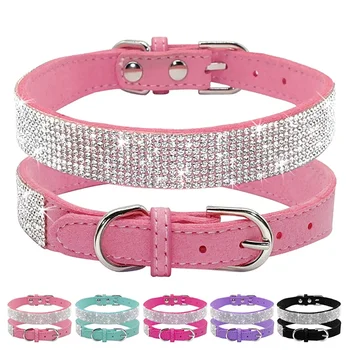 Crystal Rhinestone Dog Collar 1