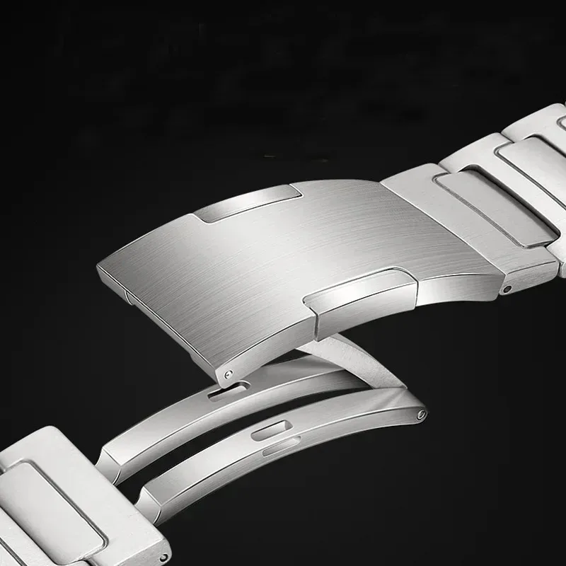 Luxury 22mm Titanium Breathable Watch Strap - Premium Bracelet Design