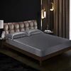 Grade 6A Natural Mulberry Silk Fitted Sheet Four Corners With An Elastic Band Mattress Cover Solid Color Bed Sheet Fit Sheet 1