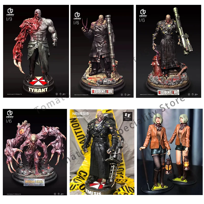 

Original Resident Evil 4 2 Ada Leon Mr X Character Collection Stalker NECA Palisades Collectible Action Figure PVC Toy Kid Gifts