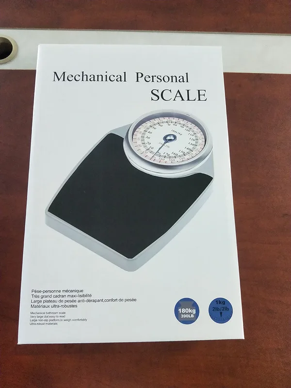  Extra-Large Dial Analog Precision Bathroom Scale, 150