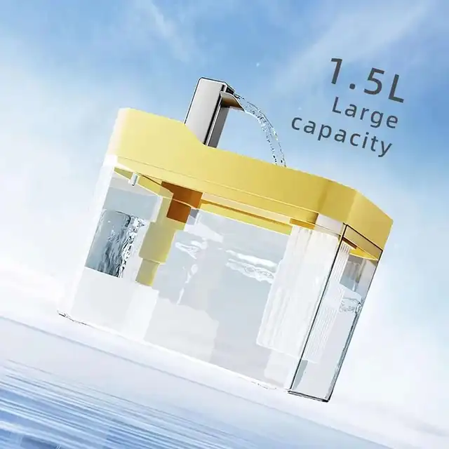 Cat Automatic Water Dispenser Drinking Fountain Dispenser for water circulation Cat Water Bowl Removable with Pump Filter Silent 3