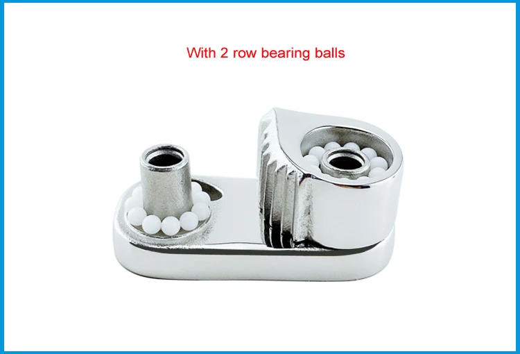 Description Picture 6 of item316 Stainless Steel Ball Bearing Cam Cleat Pilates Equipment Marine Boat Fast Entry     Rope Wire Fairlead Sailing Accessories