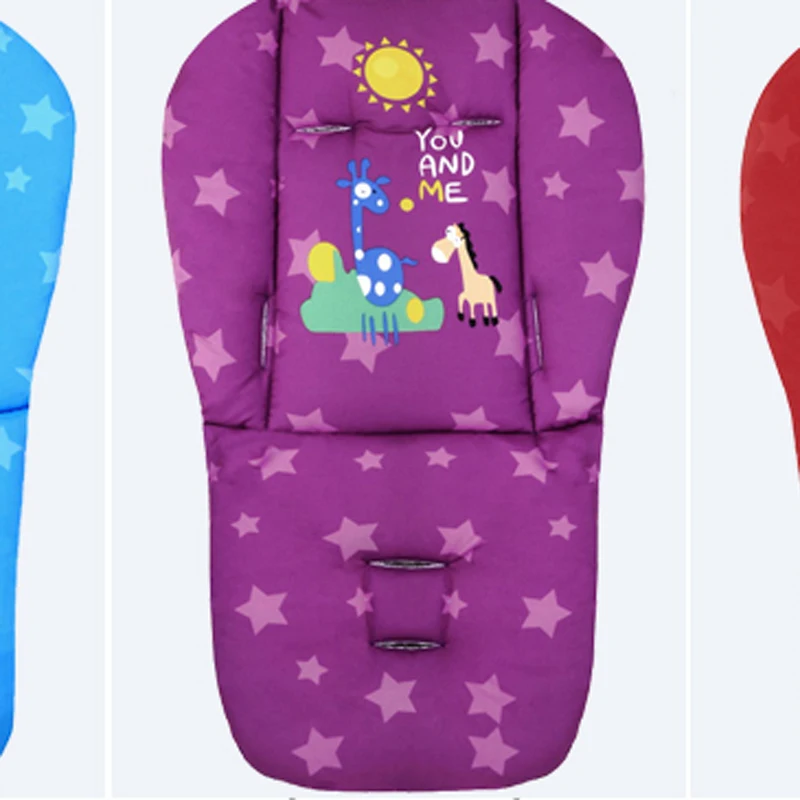 Comfortable Baby Stroller Liner Pad Four Seasons General Children Cart Mat Thicken Baby Carriage Cotton Mat Stroller Accessories