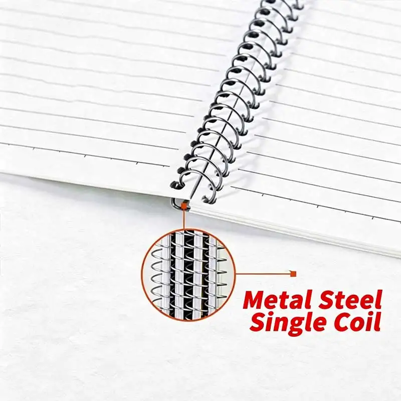 20Pcs A4 30 홀 금속 루스 리프 바인딩 링 나선형 코일 바인더 링 노트북 달력 일기 문서 학교 사무용품