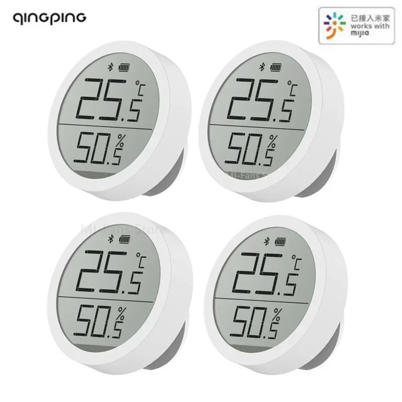 Cleargrass Qingping Smart Bluetooth Temperature Humidity Sensor Lite Version Data Storage LCD Screen Thermometer For Xiaomi App