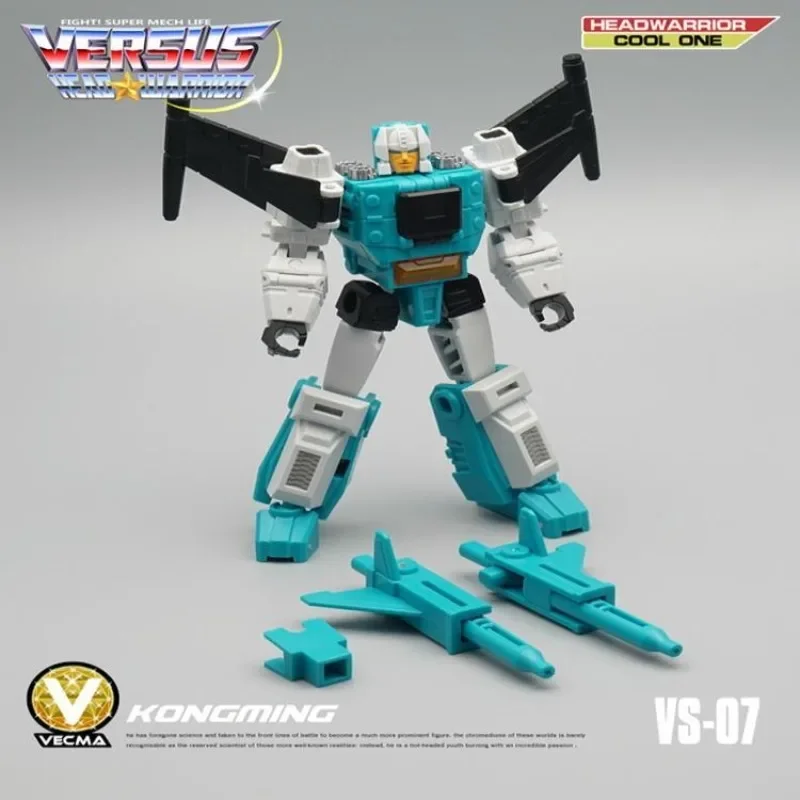 Trasformazione Mft Vs07 Vs-07 Brainstorm Head Warrior G1 Mini Pocket War Action Figure Robot Toys