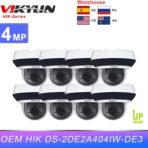 Vikylin HIK OEM 4MP PTZ IP Camera DS-2DE2A404IW-DE3 4X Zoom PoE Built-in Mic CCTV Security Protection Surveillance Network Camer