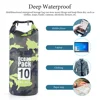 2/5/10/20/30L Outdoor Camouflage Waterproof Dry Bags Portable Rafting Diving Dry Bag Sack PVC Swimming Bags for River Trekking 3