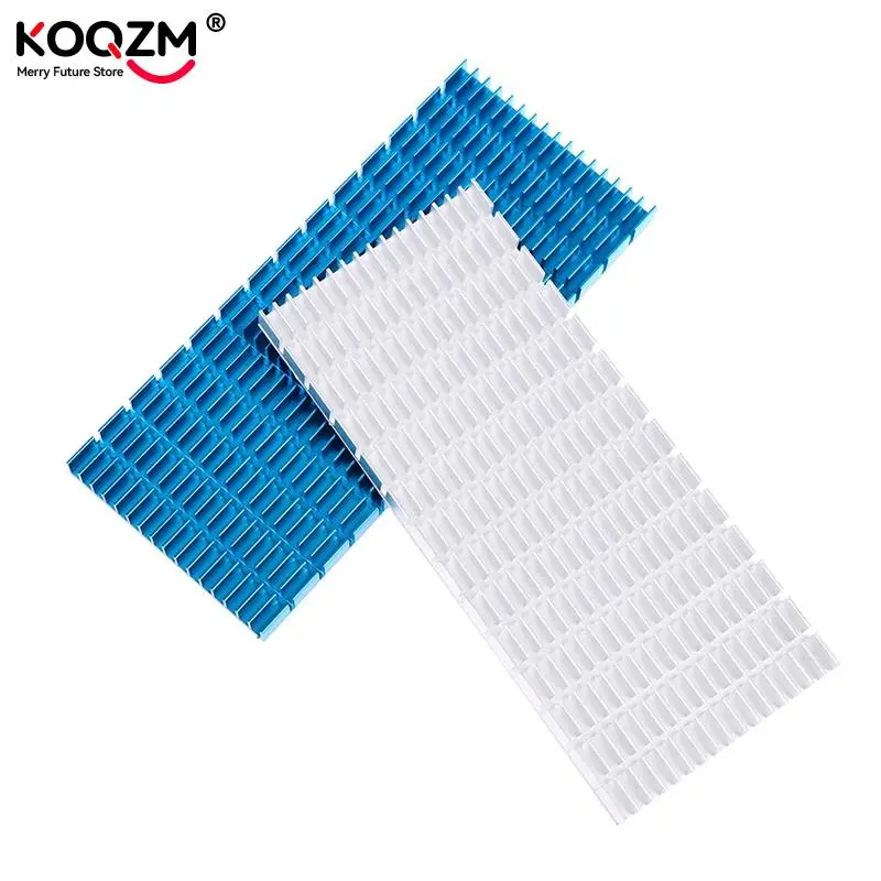 1Pc Radiator Fin 150*65*8MM Mobile Phone Cooling Heatsink Radiator Cutting Slot Aluminum Heatsink — view 2