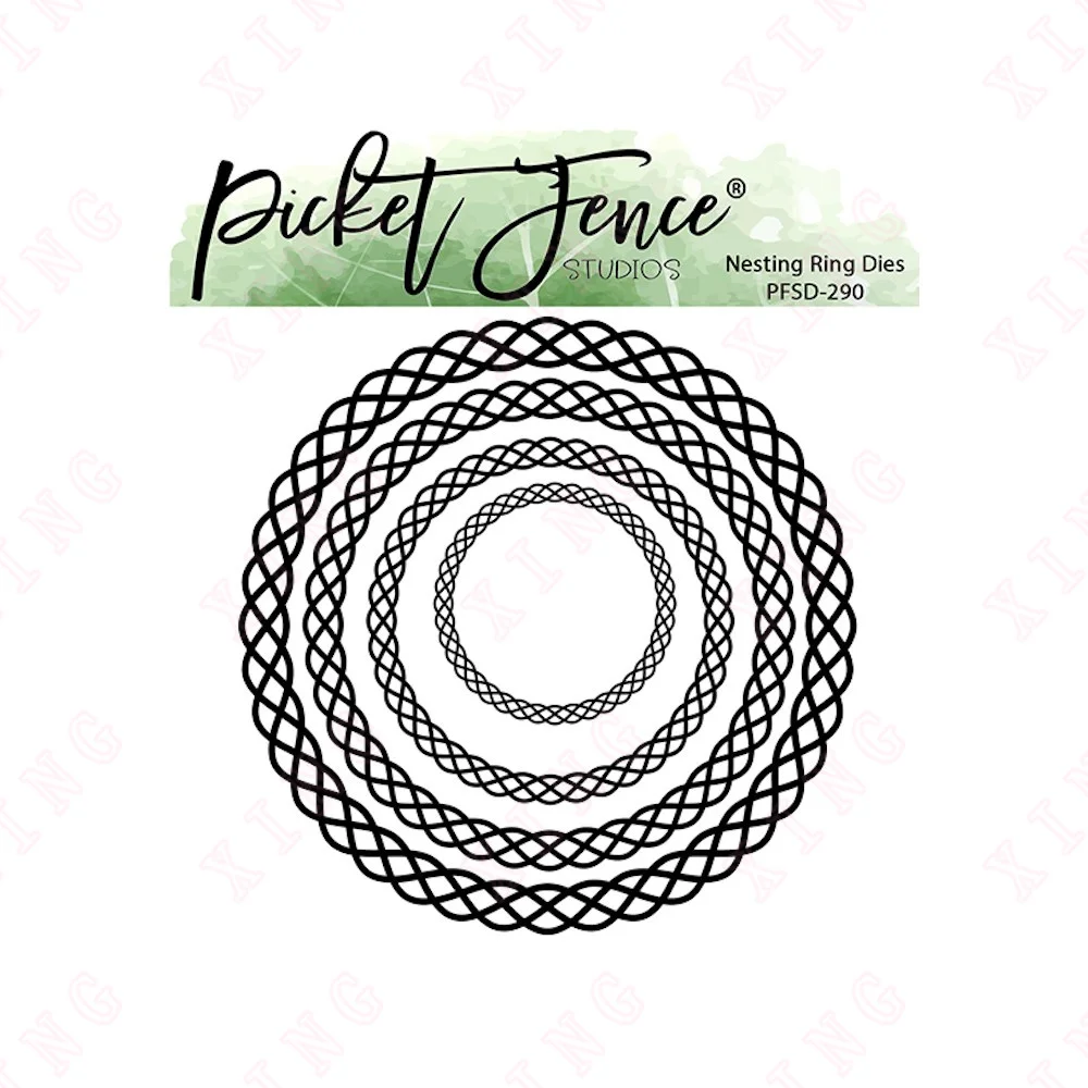 

Diy Greeting Card Handmade Craft Molds Newest Nesting Ring Dies Metal Cutting Dies 2023 Scrapbook Decoration Embossing Templates