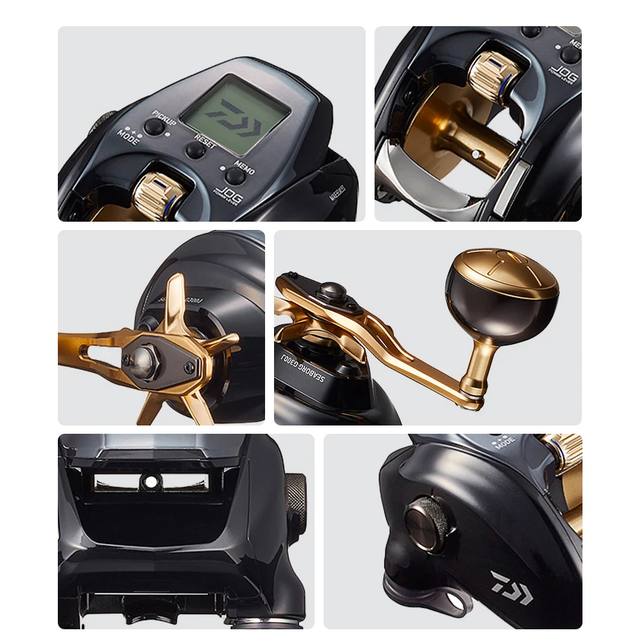 2023 NEW Original DAIWA SEABORG Electric Count Wheel G300 G300JL 400JL  Right Left Hand ATD System Fishing Wheel Made in Japan - AliExpress