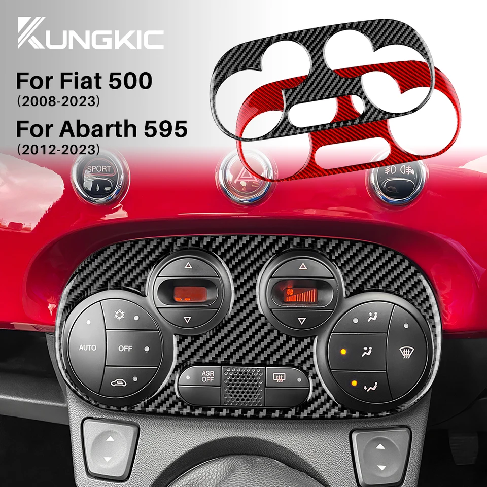 KUNGKIC Für Abarth 595 Fiat 500 2007-2024 Real Hard Dry Trocken