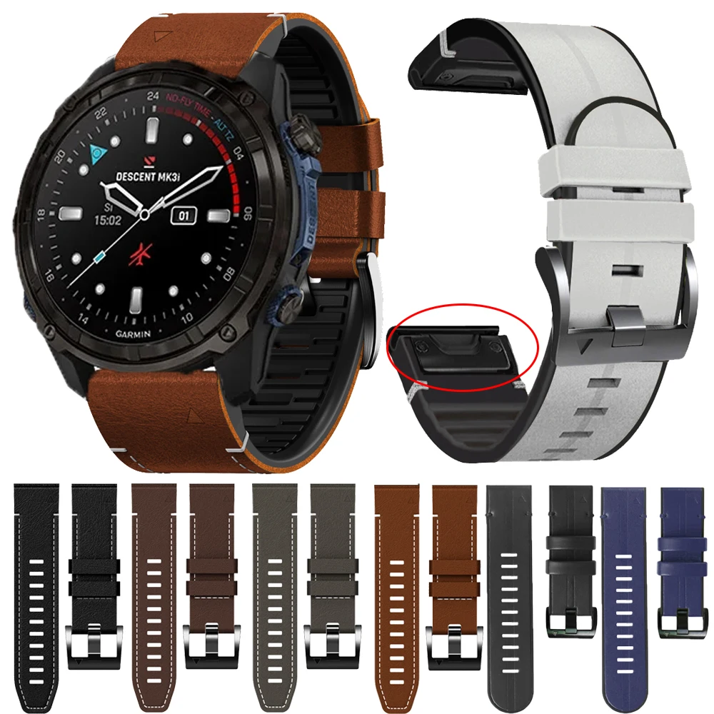 

Ремешок силиконовый для смарт-часов Garmin Fenix 7 7X 6 6xpro 5 5xplus 945