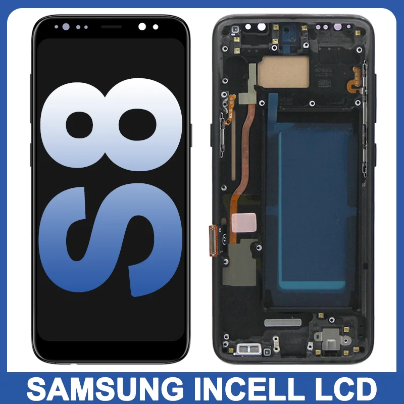 

5.6" High Quality For Samsung Galaxy S8 G950F G950U G950A G950P Lcd Display Touch Screen Replacement Digitizer Assembly