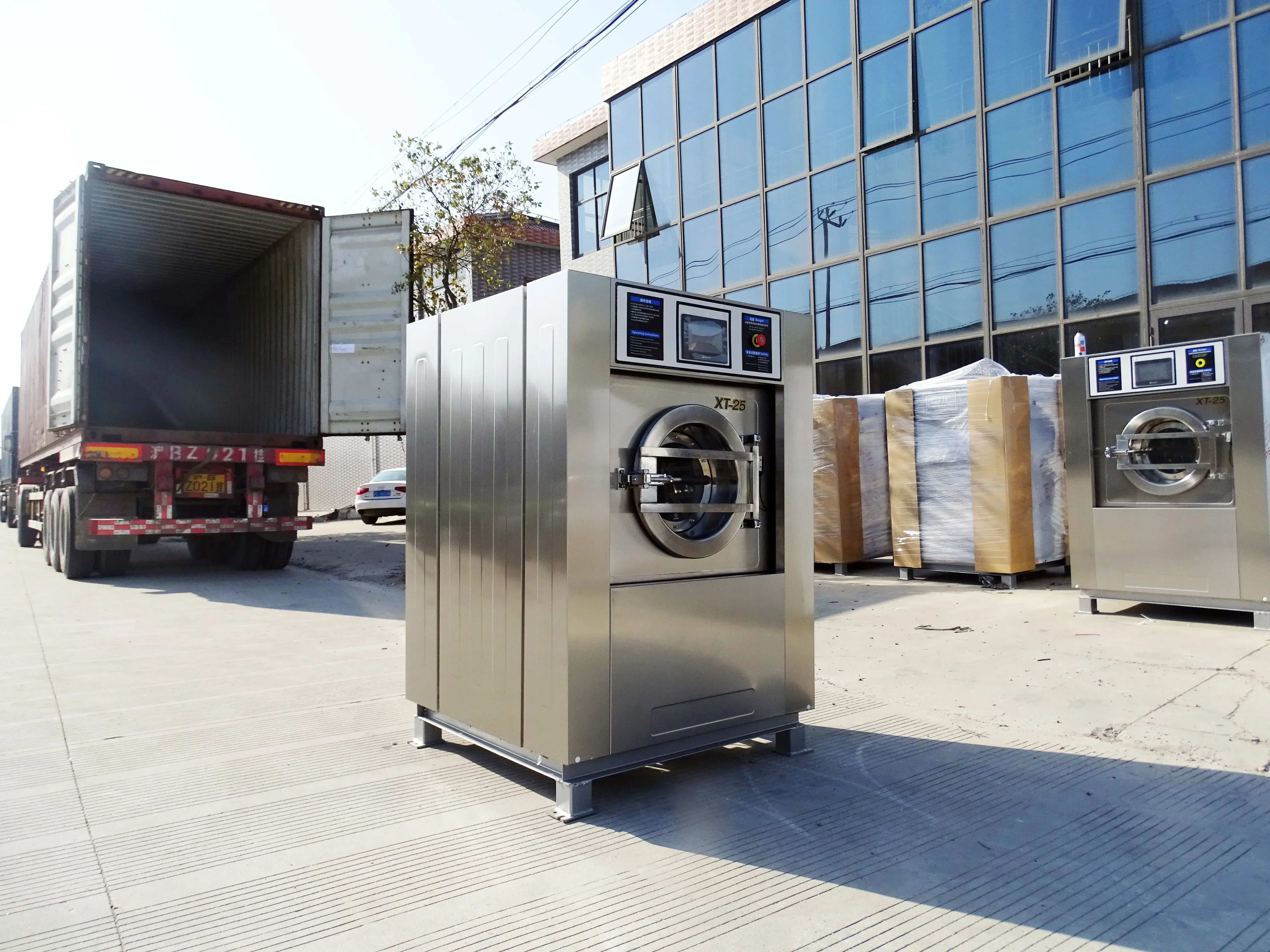 Professional Production Industrial Washing Cleaning Equipment 20kg Capacity Commercial Laundry Washing Machine 1100x1020x1600mm 6