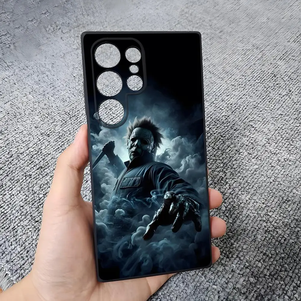 Enhanced Halloween Horror Shockproof Phone Case - Soft Protective Cover with Michael Myers Design