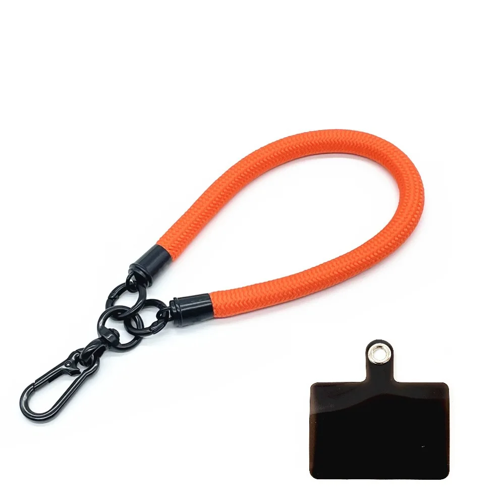 Enhanced Cell Phone Case Lanyard Wrist Strap with Card Holder - Versatile Smartphone and Keychain Accessory