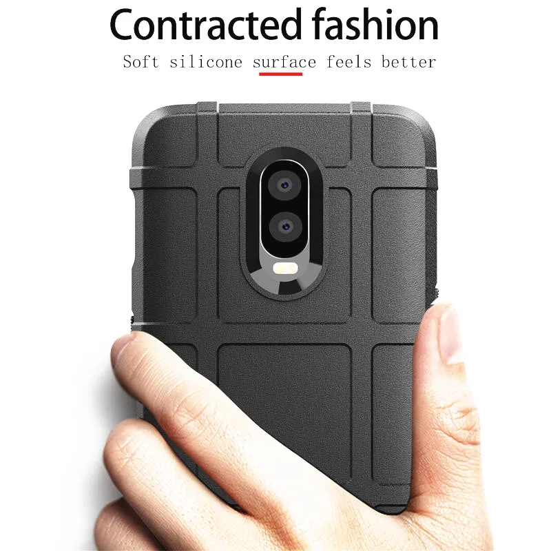Shockproof Full Protective Silicone Armor Phone Case - Rubber Matte Finish