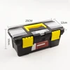 10Inch Two-Layer Plastic Toolbox Mini Multi-Functional Accessories Box Electrician Carpenter Electric Drill Storage Box 6