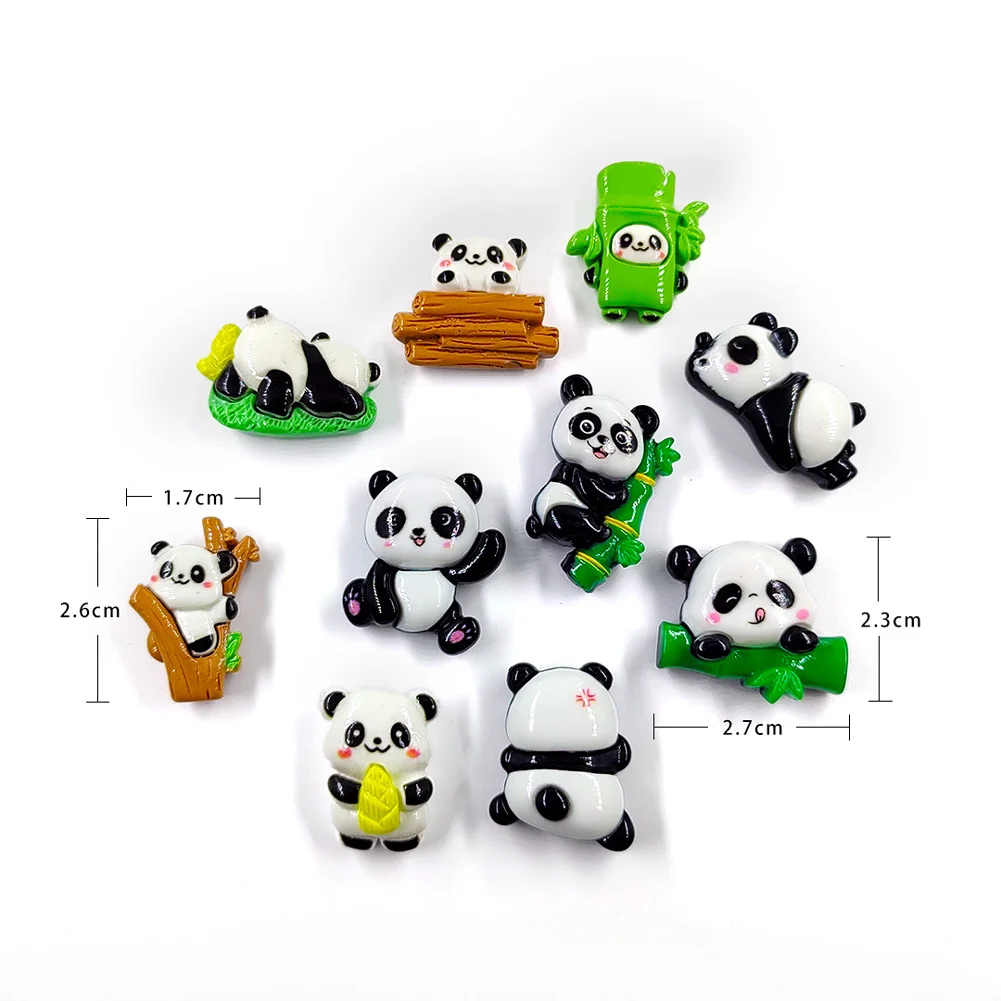 10pcs Pandas
