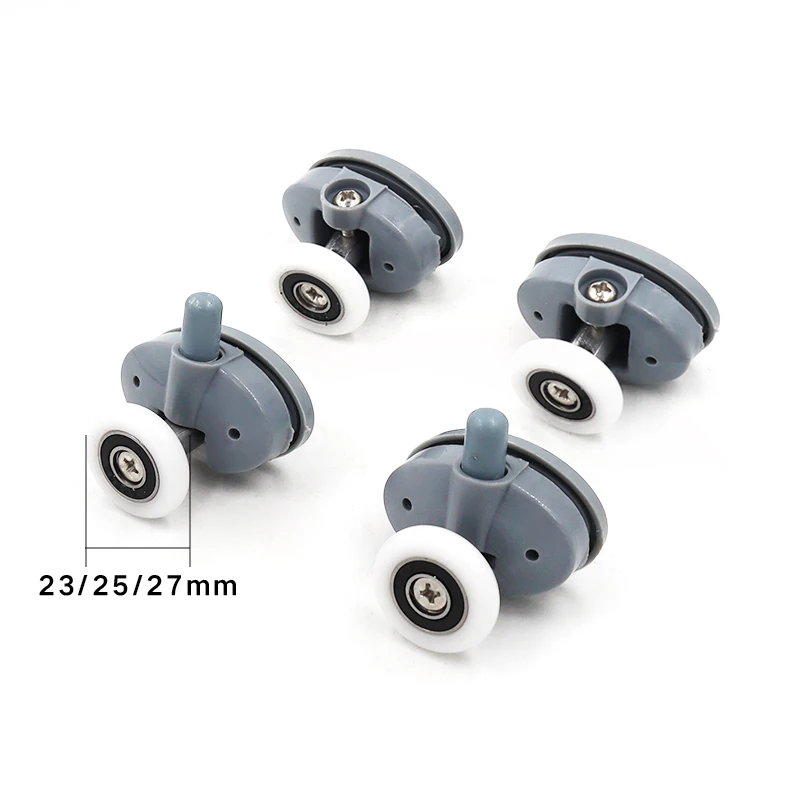 Shower Room Pulley Diameter23mm/25mm/27mm Roller/Runners/Wheels/Pulleys